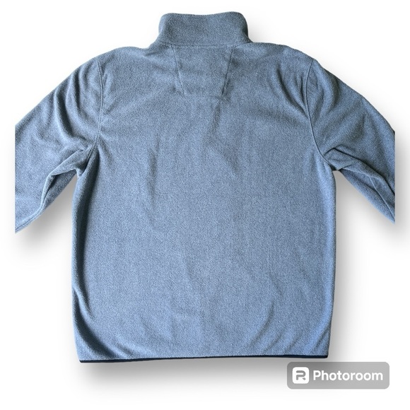 Nautica 1/4 Zip Fleece Sweater Light Blue Men’s Size XXL - Picture 5 of 14